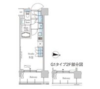 パークアクシス東高円寺の間取り画像