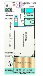 アゼールリドーの間取り画像