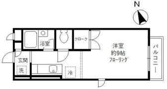 リジェールむさしのの間取り画像