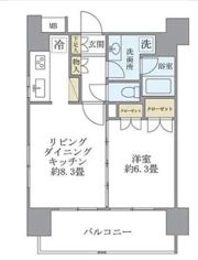 エコロジー白山レジデンスの間取り画像