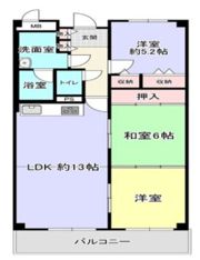 メゾンドール高石の間取り画像