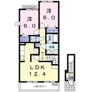 グレイスシティBの間取り画像