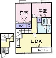 ソレアードCの間取り画像