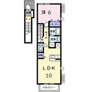 ミストラルBの間取り画像