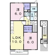 リヴィエールⅤBの間取り画像