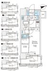 リビオメゾン御茶ノ水EASTの間取り画像