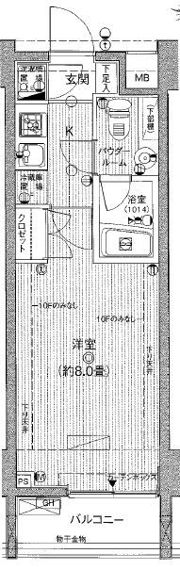 クレストタップ羽田の間取り画像