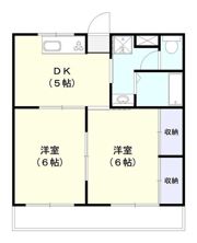 UYコーポ砂原の間取り画像