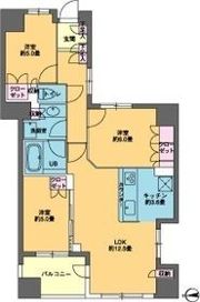 カスタリア東日本橋の間取り画像