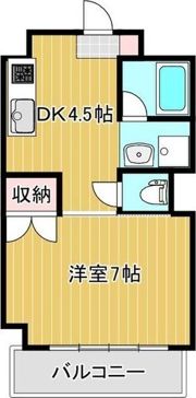 パティオ新栄の間取り画像