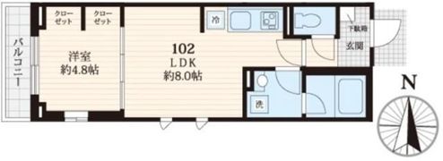 マンションエル荻窪（MANSION L 荻窪）の間取り画像