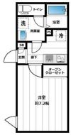 Latias日暮里の間取り画像