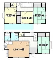 東松山市野田戸建の間取り画像