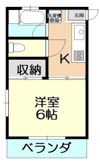 松本ハイツの間取り画像