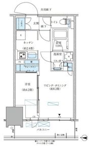 パークアクシス西大島コンフォートスクエアの間取り画像