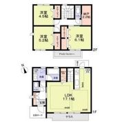 杉並区宮前4丁目戸建の間取り画像