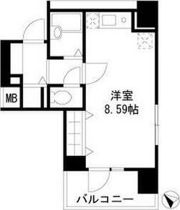ドエルイン月島の間取り画像