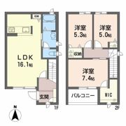 ディアスハリマの間取り画像