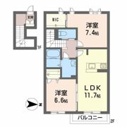 シャーメゾン播磨の間取り画像