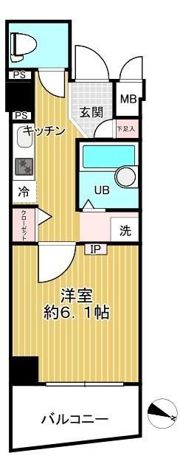 シンシア御茶ノ水の間取り画像
