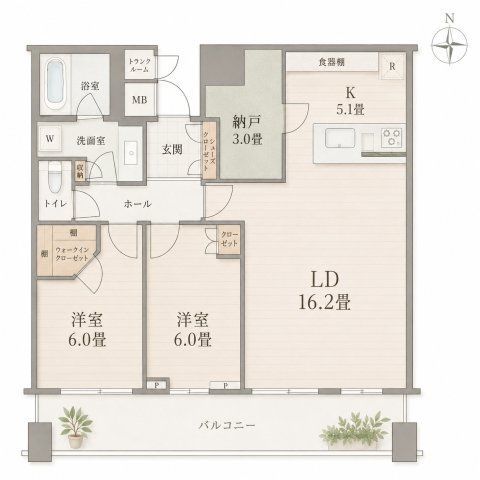 間取図