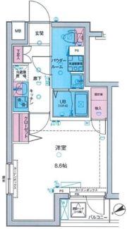 MAXIV亀戸水神GENOVIA skygardenの間取り画像
