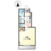 シャンブル カエデの間取り画像