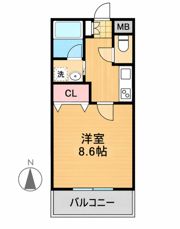 エアフォルク恒久の間取り画像
