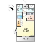 ウイング ベルの間取り画像