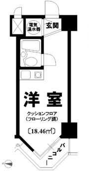 上野アビタシオンの間取り画像