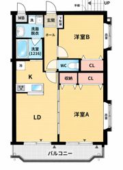 フォルビートの間取り画像