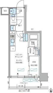 パークアクシス大森山王の間取り画像