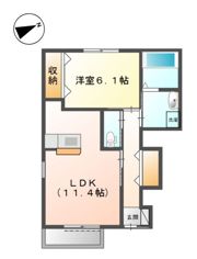 メゾン・エスポワールの間取り画像