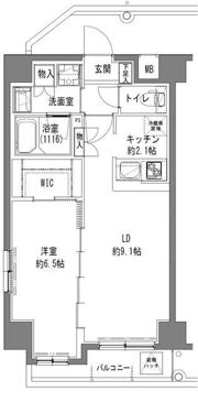 TLRレジデンス大鳥居の間取り画像