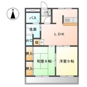 ネオパリエAの間取り画像