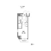 ラヴィータ新御徒町の間取り画像