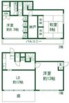 西大久保イレブンの間取り画像