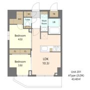 S－RESIDENCE浅草clarityの間取り画像