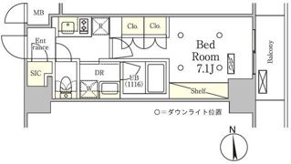 テラス御徒町の間取り画像