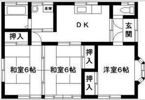 真下貸住宅の間取り画像