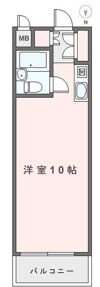 藤和芝コープの間取り画像