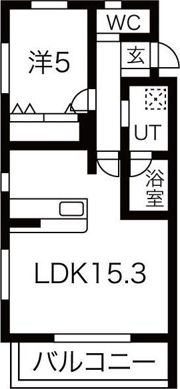 高崎栄町スターレジデンスの間取り画像
