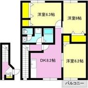 ソフィアⅠの間取り画像