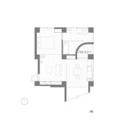 三組坂flatの間取り画像