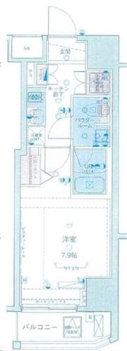 GENOVIA新宿御苑green veilの間取り画像