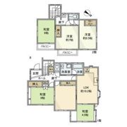 中妻戸建の間取り画像