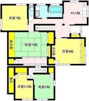 吉井町T戸建の間取り画像
