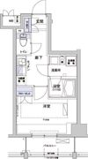 ハーモニーレジデンス住吉の間取り画像
