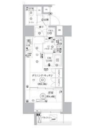 セジョリ東陽町の間取り画像