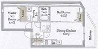 LiveFlat高田馬場の間取り画像